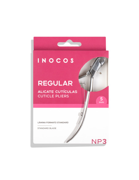 Inocos Alicate Cutículas Manicure Regular 5mm NP3