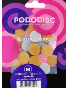 Xavi Recarga Esponja Descartavél ponteira 20mm 25pcs tamanho M