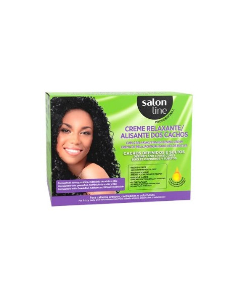 Salon Line Creme Relaxante Óleo de Coco e Óleo de Avelã 200g