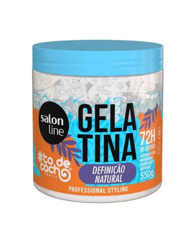 Salon line Gelatina #todecacho Definição Natural 550g