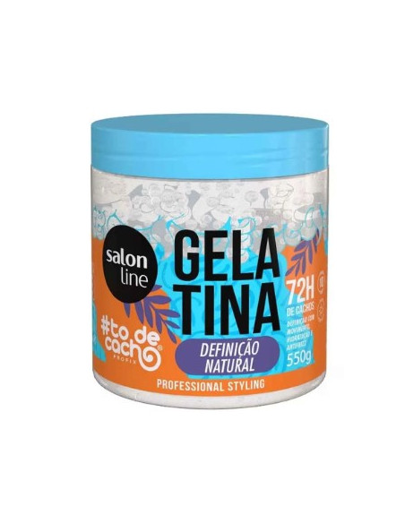 Salon line Gelatina #todecacho Definição Natural 550g