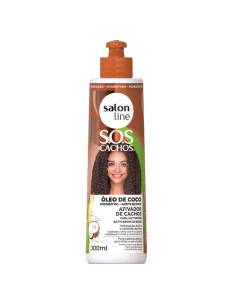 Ativador Cachos SOS Coco Tratamento Profundo Salon Line 300ml