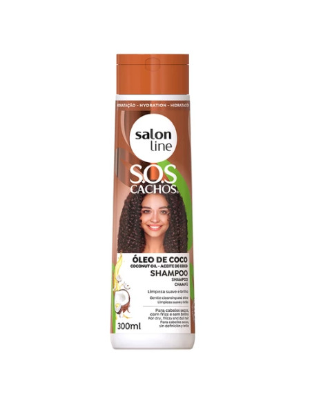 Shampoo SOS Coco Tratamento Profundo Salon Line 300ml
