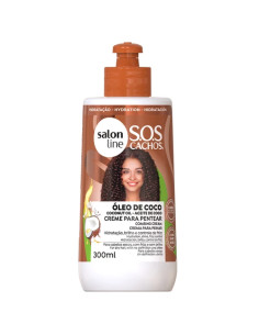 Creme Pentear SOS Coco Tratamento Profundo Salon Line 300ml