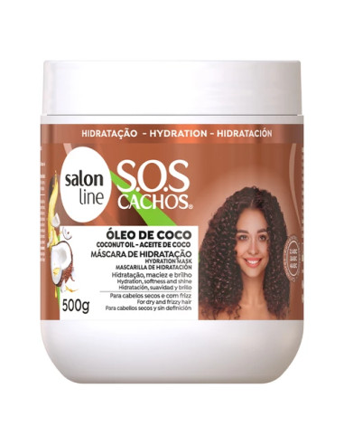 Máscara SOS Coco Tratamento Profundo Salon Line 500gr