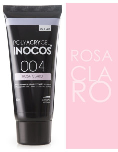 Polyacrygel bisnaga rosa claro 60g INOCOS