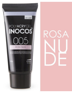 Polyacrygel bisnaga rosa nude 60g INOCOS
